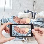 3PCS Baby Newborn Photo Props Wraps & Photography Blanket Set,DIY Newborn Stretch Wrapping Sack Buddy Diaper Cover Infant Photo Blanket Swaddle Photography Props Wraps for Baby Girl Boy - Image 5